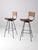 Mid-Century Stools Pair For Sale - Image 16 of 17