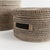 Kenneth Ludwig Chicago Burma Rattan Round Lidded Boxes, Set Of 2 For Sale - Image 4 of 4