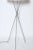 Model 201 Robsjohn-Gibbings for Hansen Lighting Co. Brushed Nickel Tripod Floor Lamp, Early 1950's. Featuring Brushed...