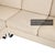 Conseta Corner Sofa in Beige, Cream, and Sand Fabric with Chrome Legs from Cor For Sale - Image 9 of 15