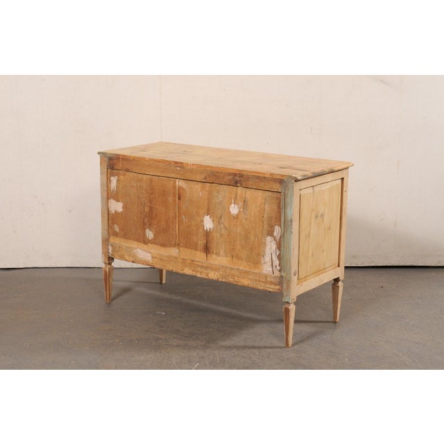 Tan Italian Chest, Bleached with Faux Marble Top For Sale - Image 8 of 11