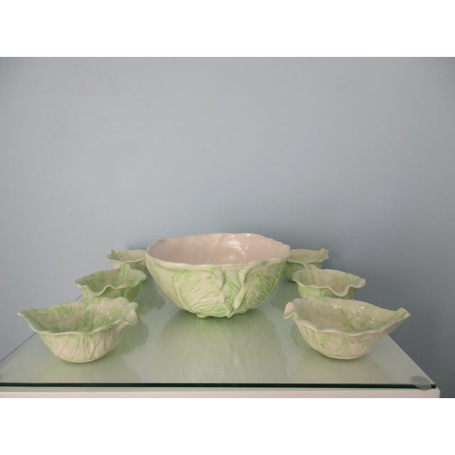 1970s Cabbage Ware - Set of 7 | Chairish