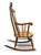 American Vintage Nichols & Stone Windsor Rocking Chair 1930s Signed Maker's Marks For Sale - Image 3 of 12