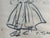 Traditional Tasha Tudor Original Art Charcoal Sketch For Sale - Image 3 of 12
