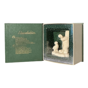 Vintage Department 56 "Snowbabies" Figurine "Are You on My List? In Original Packinging, Retired 1998