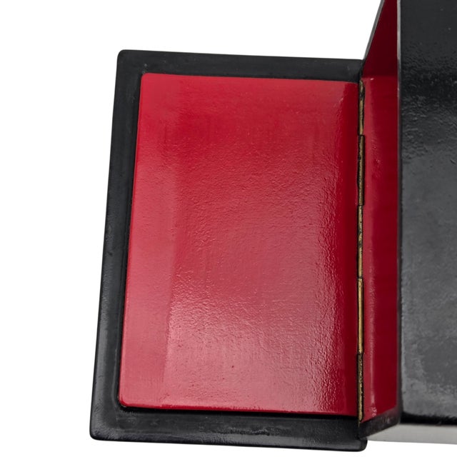 Russian Kholui Lacquer Box — Ruslan and the Head — Signed Gazaev 5.375" For Sale - Image 9 of 17