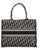 2010s Christian Dior Medium Oblique Book Tote, Black & White For Sale - Image 5 of 18