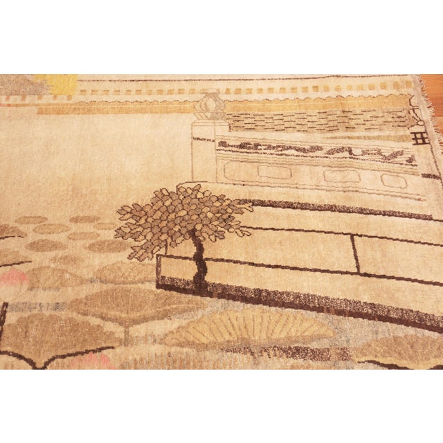 Nazmiyal Collection Antique East Turkestan Khotan Rug For Sale - Image 9 of 11