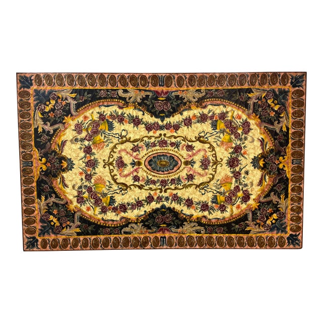 Maitland-Smith Painted Wall Panel For Sale