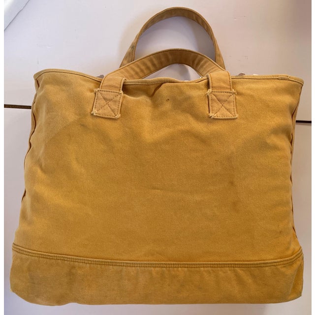 American 1990s Ralph Lauren Double R L Tote Bag For Sale - Image 3 of 9