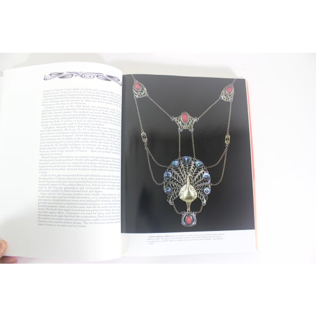1980s Vintage Art Nouveau Jewelry 1st Edition Hard Cover Coffee Table Book Vivienne Becker 1985 For Sale - Image 5 of 11