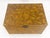 Faux Tortoise Finish Hand Painted Decorated Campaign Style Trunk Box MINT For Sale - Image 10 of 16