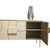 Italian Sideboard in Ivory Glass and Brass from Justfurnituress SRL For Sale - Image 9 of 13