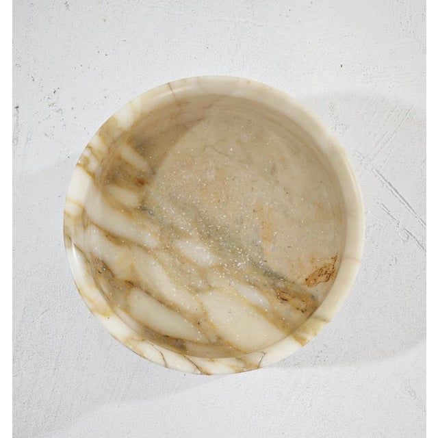 Mid-Century Modern Calacatta Marble Pocket Emptier Vase by Angelo Mangiarotti, Italy, 1968 For Sale - Image 10 of 13