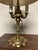 19th Century French Bouillotte Lamp with Green Tole Shade For Sale - Image 12 of 12