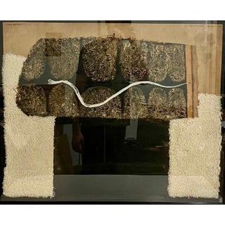 Horst Kalinowski, Horst Kalinowski Abstract Collage Assemblage Mixed Media Sculpture Painting, 1982 For Sale
