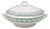 20th Century Belgian Special Edition Porcelain Tureen with Lid For Sale