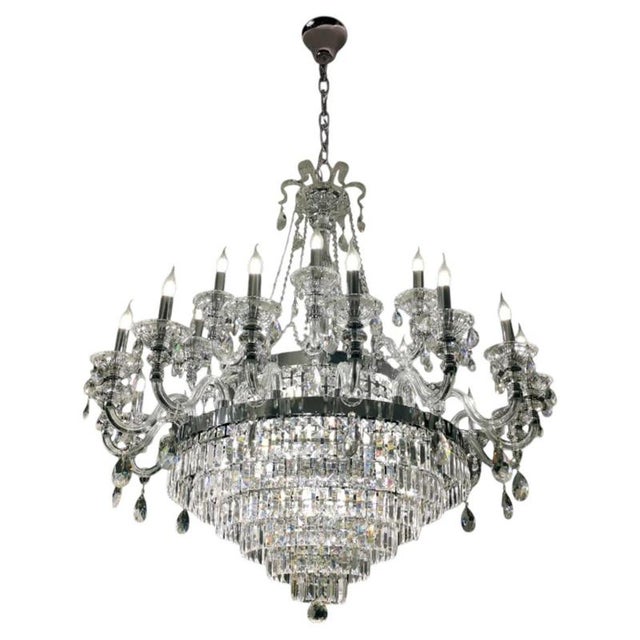 Collection Regina Di Cristallo Chandelier by Jago For Sale - Image 10 of 10