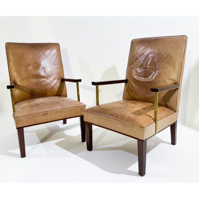 Mid-Century Modern Pair of Armchairs, c.1950