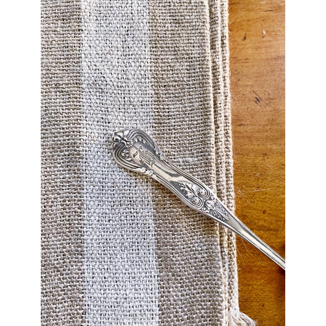 Tiffany and Co. Antique Tiffany & Co Silver Plated Mustard Ladle For Sale - Image 4 of 5