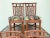 Palm Beach Regency Island Style Rattan Table and Four Chairs - Set of 5 For Sale In West Palm - Image 6 of 13