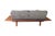 Wood 1960s Komfort Teak Danish Modern Gondola Settee For Sale - Image 7 of 9
