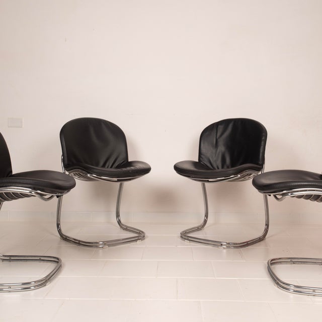 Gastone Rinaldi Sabrina Chairs by Gastone Rinaldi for Rima Padova, 1970s, Set of 4 For Sale - Image 4 of 18