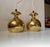 Pair of bell shaped pendant ceiling lights designed by Hans-Agne Jakobsson för Markaryd Sweden, 1960s. They feature solid...