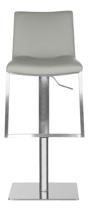 Maria Swivel Barstool in Grey