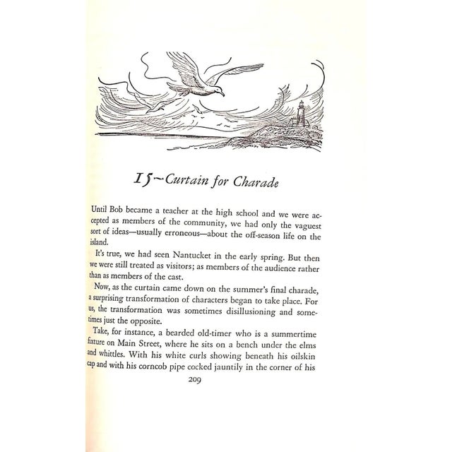 1950s "Innside Nantucket" 1954 Gilbreth, Frank B Jr. For Sale - Image 5 of 6