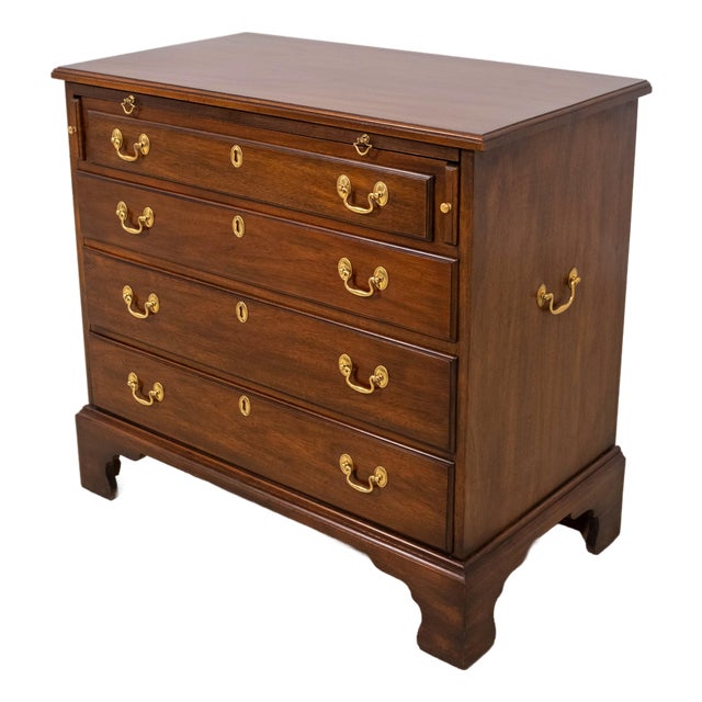 Henkel Harris 4 Drawer Mahogany Server Bachelor Chest For Sale
