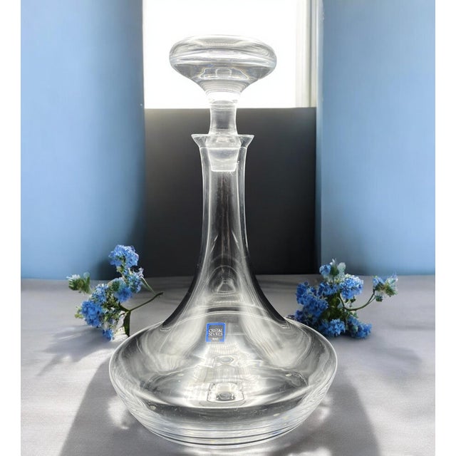 The Sevres Crystal Decanter is an elegant work of art crafted from clear Sevres crystal, renowned for its quality and...
