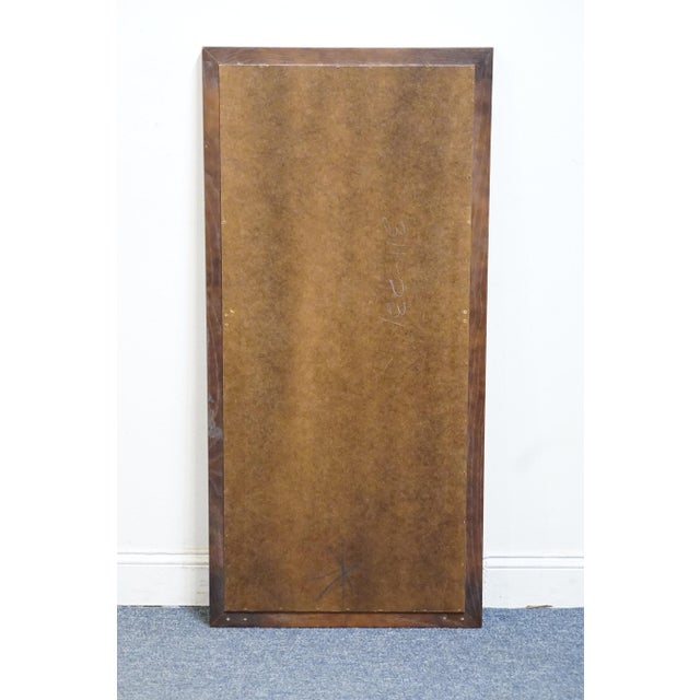 Century Furniture Century Furniture Solid Oak Spanish Mediterranean 24" Mirror 311-231 For Sale - Image 4 of 4