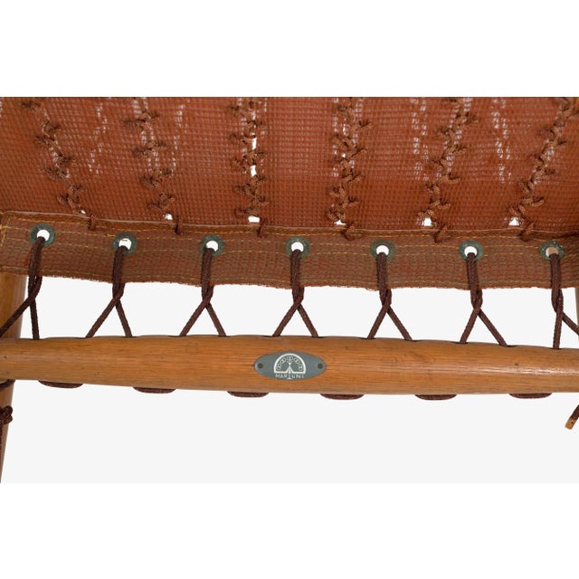 1950s Maruni Mokko of Japan Folding Sling Chairs - A Pair For Sale - Image 5 of 13