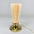 Small vintage table or bedside lamp with brass base. Made in Germany in the 1960's.Original, fully functional wiring....