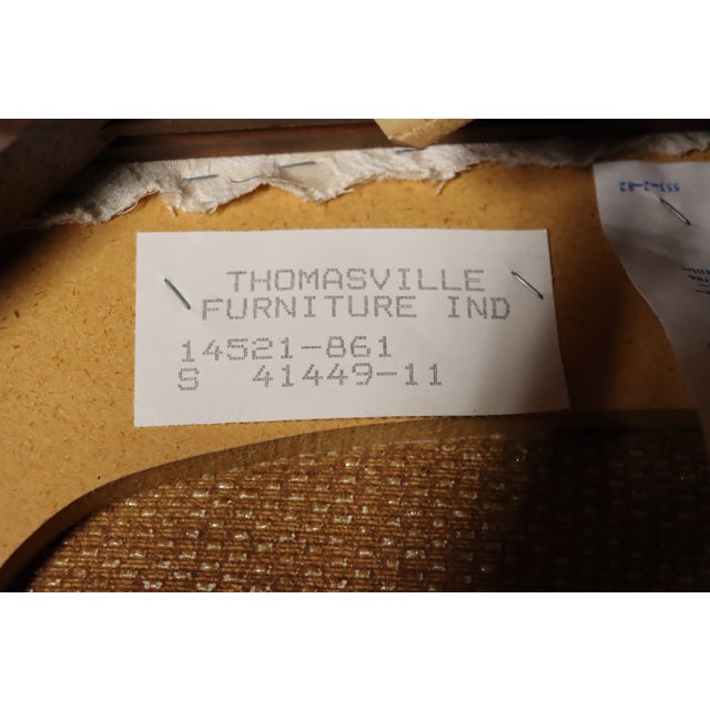 Thomasville Chippendale Mahogany Dining Chairs – Set of 6 (Claw & Ball Feet) For Sale - Image 17 of 17