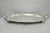 Victorian Vintage English Sheridan Silver Plated Large Oval Serving Platter Bar Tray For Sale - Image 3 of 14
