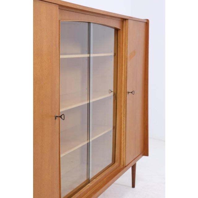 Mid-Century Display Cabinet with Sliding Glass Doors, 1960s For Sale - Image 12 of 18