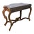 Baroque Italian Baroque Style Gilt Wood Console Table Faux Tortoiseshell For Sale - Image 3 of 12