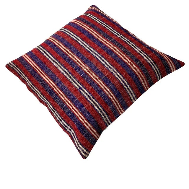 Unique Kilim Cushions, these are made from old handmade kilims, often Turkish ones, best quality fabric backing with a...