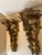Gold Ornate Rococo Gold Wall Brackets For Sale - Image 8 of 10