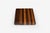1960s Arthur Espenet Carpenter Wood Block, Solid Alternating Walnut and Mahogany Strips For Sale - Image 4 of 5