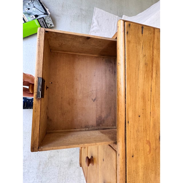 19th Century English Pine Chest of Drawers For Sale - Image 9 of 13