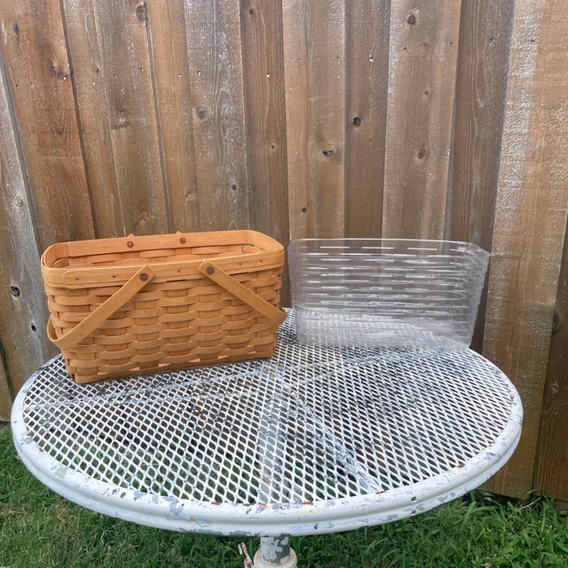 Longaberger 1996 Large Market Basket For Sale In Dallas - Image 6 of 10