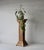 Vintage Bamboo Rattan Pedestal Column Plant Stand For Sale - Image 14 of 14