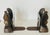 Antique American Eagle Bronze Bookends Pair For Sale - Image 4 of 7