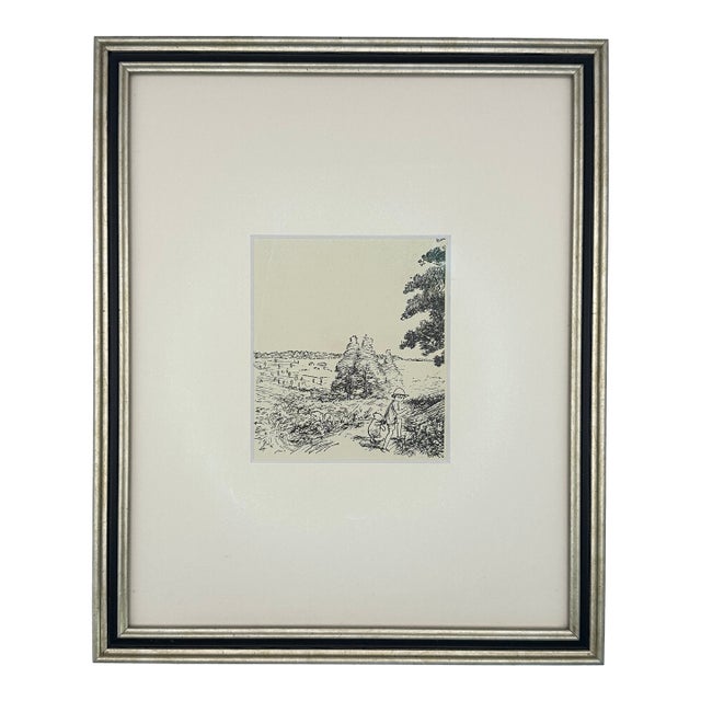 1940s Winnie the Pooh Lithograph For Sale