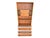 Restored 1960s Danish Modern Bookcase Cabinet With Carved Pulls & Sliding Doors For Sale - Image 9 of 17
