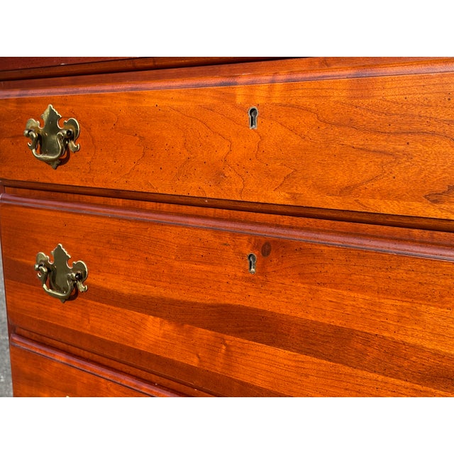 Lexington Cherry Highboy Dresser Chairish