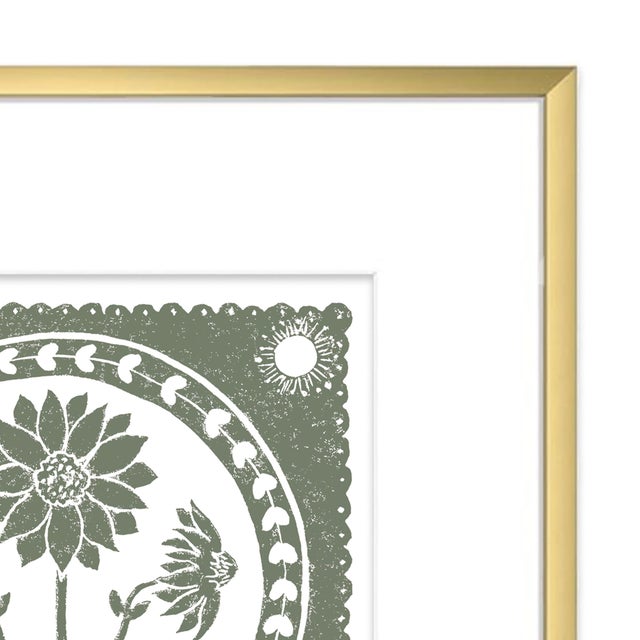 Bring timeless charm and modern minimalism to your walls with this bold sage green-and-white sunflower design. Originally...